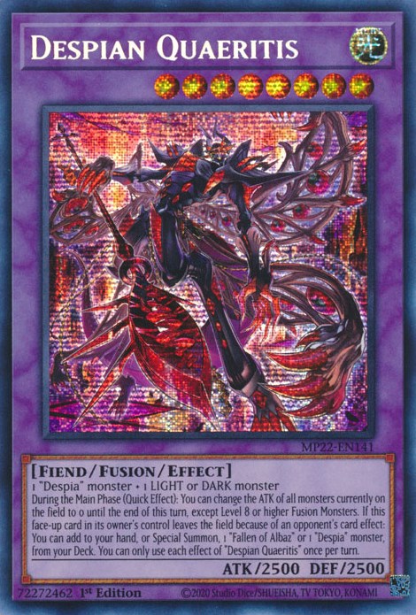 Despian Quaeritis [MP22-EN141] Prismatic Secret Rare | Exor Games Truro