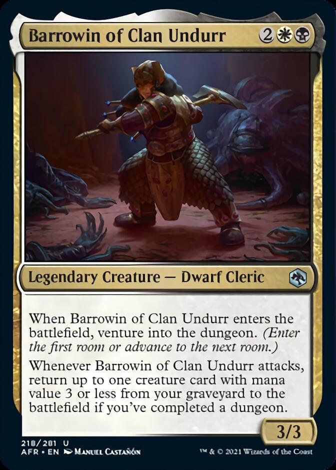 Barrowin of Clan Undurr [Dungeons & Dragons: Adventures in the Forgotten Realms] | Exor Games Truro