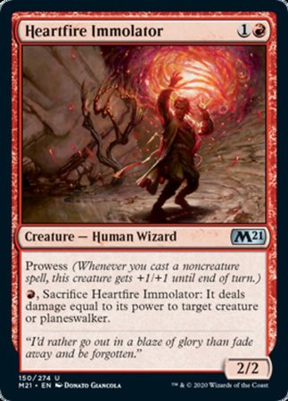 Heartfire Immolator [Core Set 2021] | Exor Games Truro