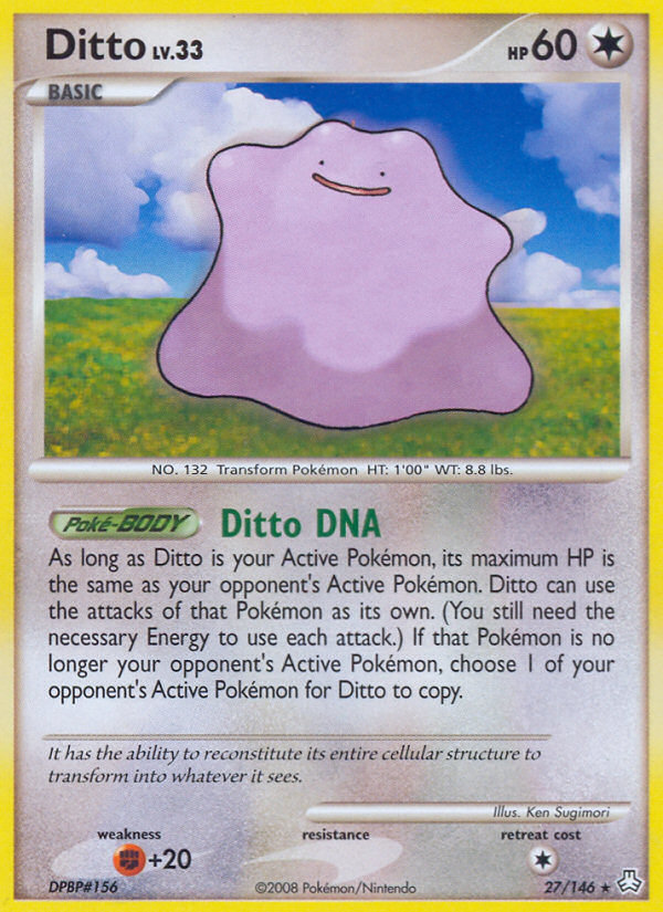 Ditto (27/146) [Diamond & Pearl: Legends Awakened] | Exor Games Truro