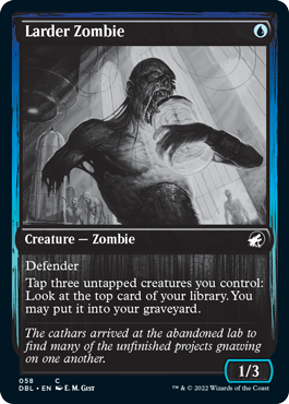Larder Zombie [Innistrad: Double Feature] | Exor Games Truro