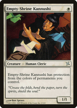 Empty-Shrine Kannushi [Betrayers of Kamigawa] | Exor Games Truro