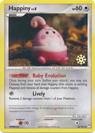 Happiny (52/123) [Countdown Calendar Promos] | Exor Games Truro
