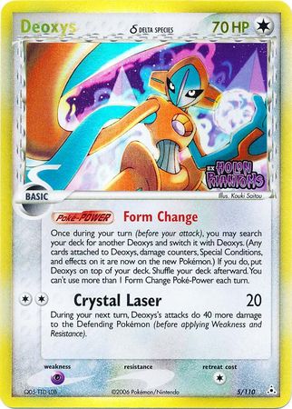 Deoxys (5/110) (Delta Species) (Stamped) [EX: Holon Phantoms] | Exor Games Truro