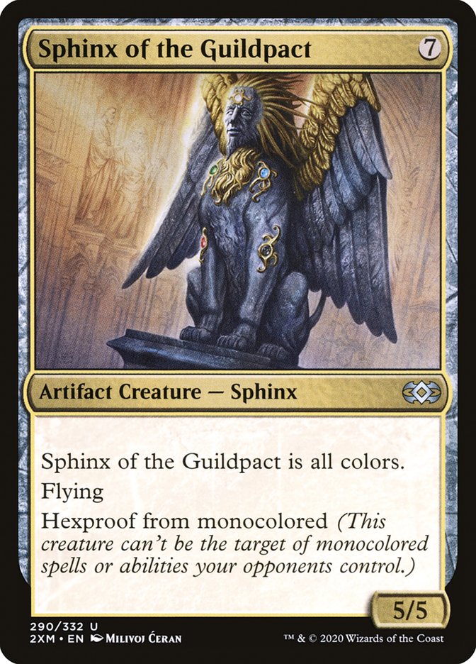 Sphinx of the Guildpact [Double Masters] | Exor Games Truro