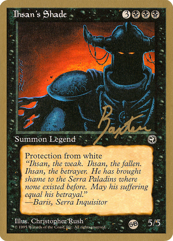 Ihsan's Shade (George Baxter) (SB) [Pro Tour Collector Set] | Exor Games Truro