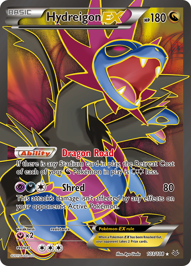 Hydreigon EX (103/108) [XY: Roaring Skies] | Exor Games Truro