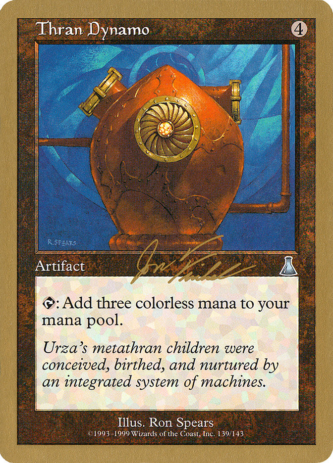 Thran Dynamo (Jon Finkel) [World Championship Decks 2000] | Exor Games Truro