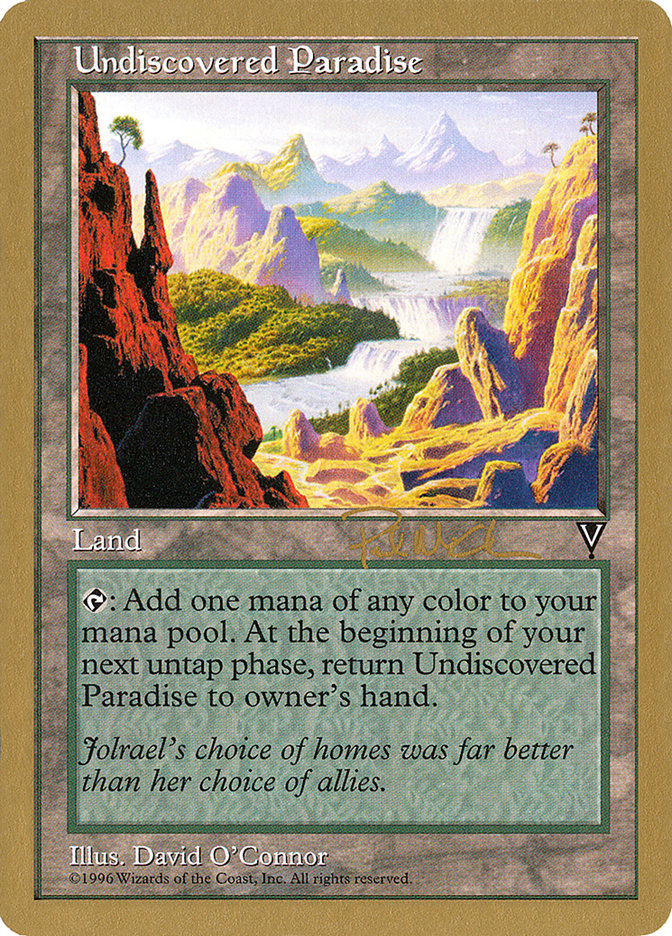 Undiscovered Paradise (Paul McCabe) [World Championship Decks 1997] | Exor Games Truro