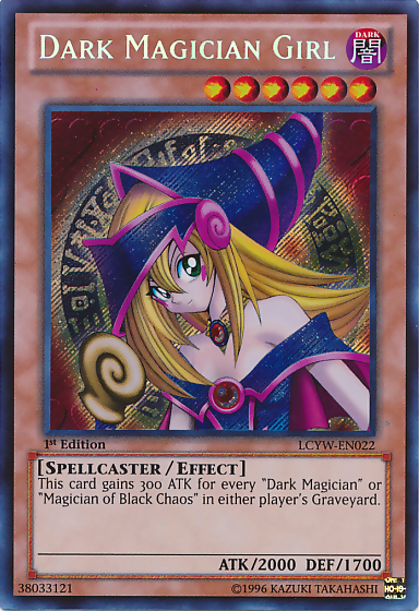 Dark Magician Girl [LCYW-EN022] Secret Rare | Exor Games Truro