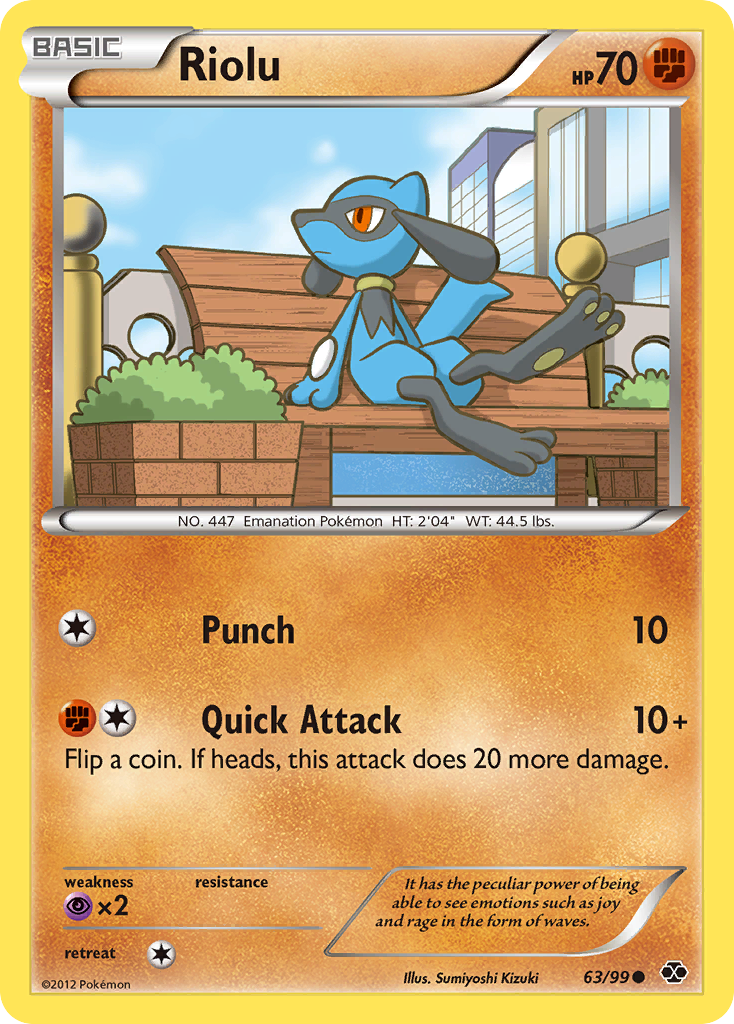 Riolu (63/99) [Black & White: Next Destinies] | Exor Games Truro