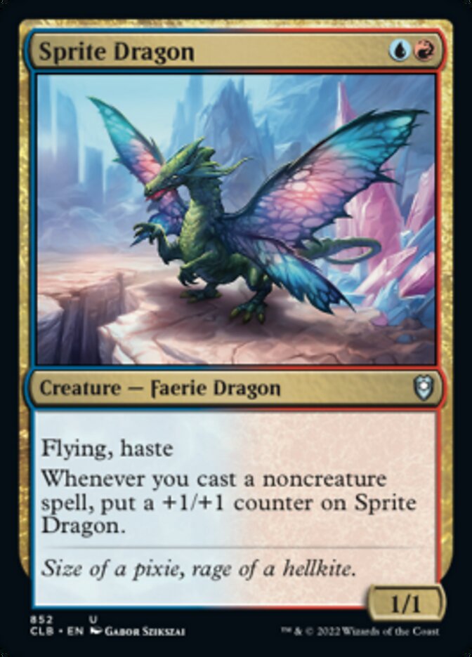 Sprite Dragon [Commander Legends: Battle for Baldur's Gate] | Exor Games Truro