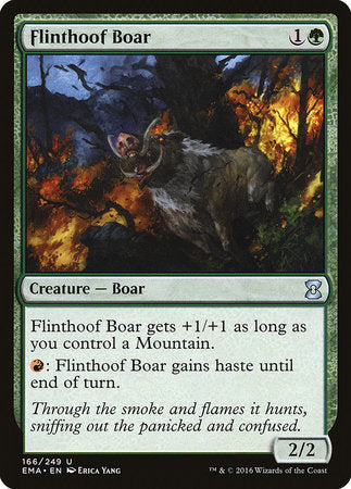 Flinthoof Boar [Eternal Masters] | Exor Games Truro