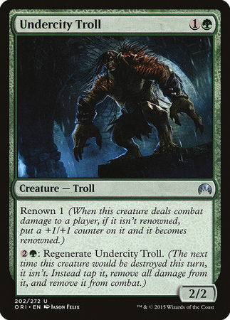 Undercity Troll [Magic Origins] | Exor Games Truro