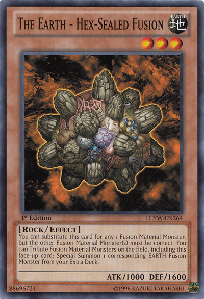 The Earth - Hex-Sealed Fusion [LCYW-EN264] Common | Exor Games Truro