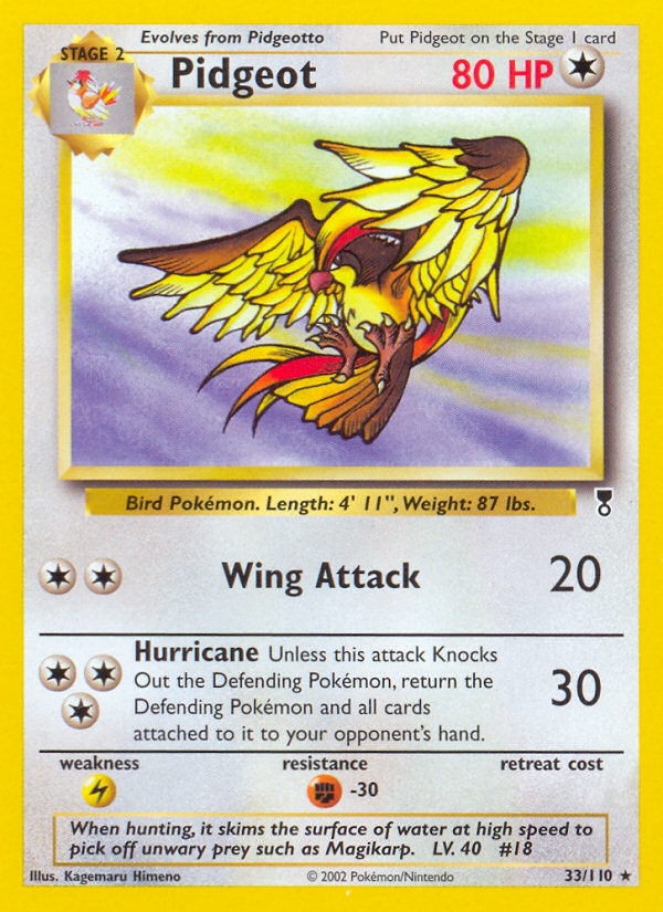 Pidgeot (33/110) [Legendary Collection] | Exor Games Truro