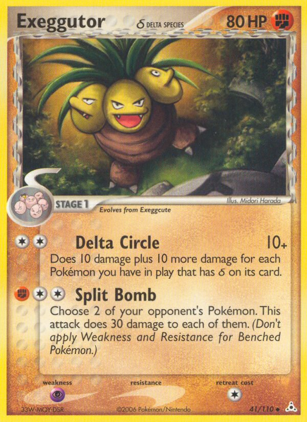 Exeggutor (41/110) (Delta Species) [EX: Holon Phantoms] | Exor Games Truro