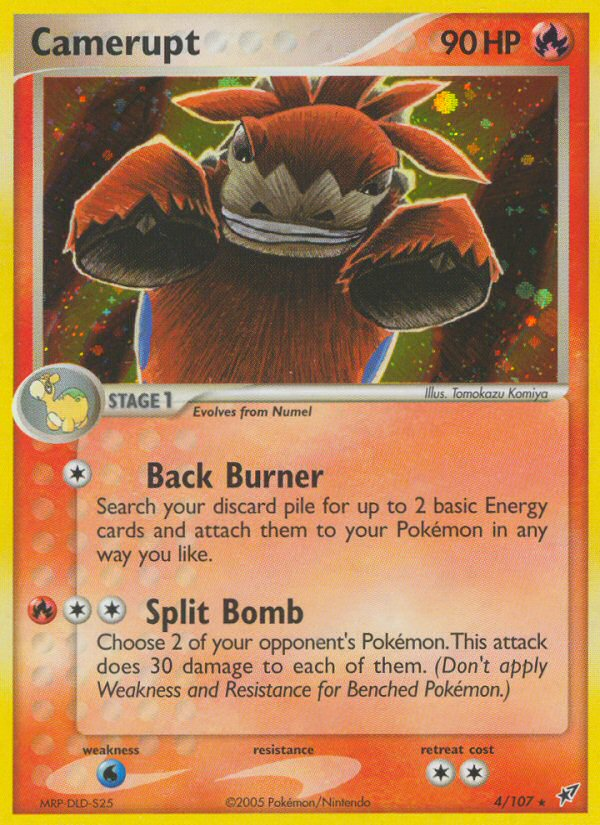 Camerupt (4/107) [EX: Deoxys] | Exor Games Truro
