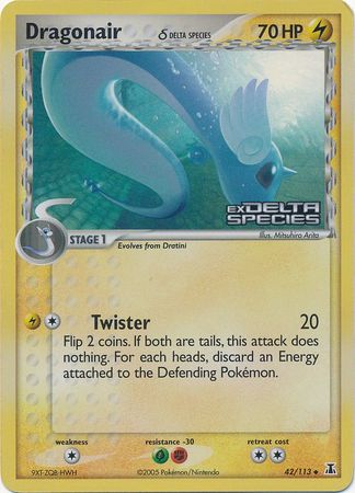 Dragonair (42/113) (Delta Species) (Stamped) [EX: Delta Species] | Exor Games Truro