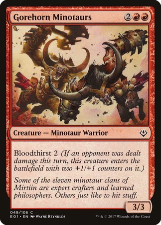 Gorehorn Minotaurs [Archenemy: Nicol Bolas] | Exor Games Truro