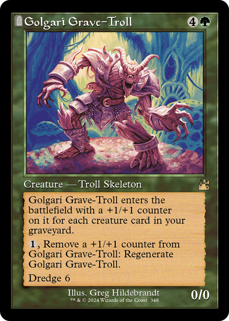 Golgari Grave-Troll (Retro Frame) [Ravnica Remastered] | Exor Games Truro