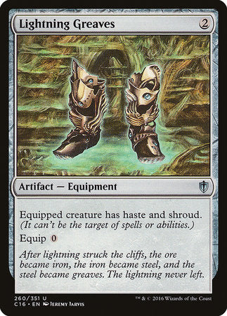 Lightning Greaves [Commander 2016] | Exor Games Truro
