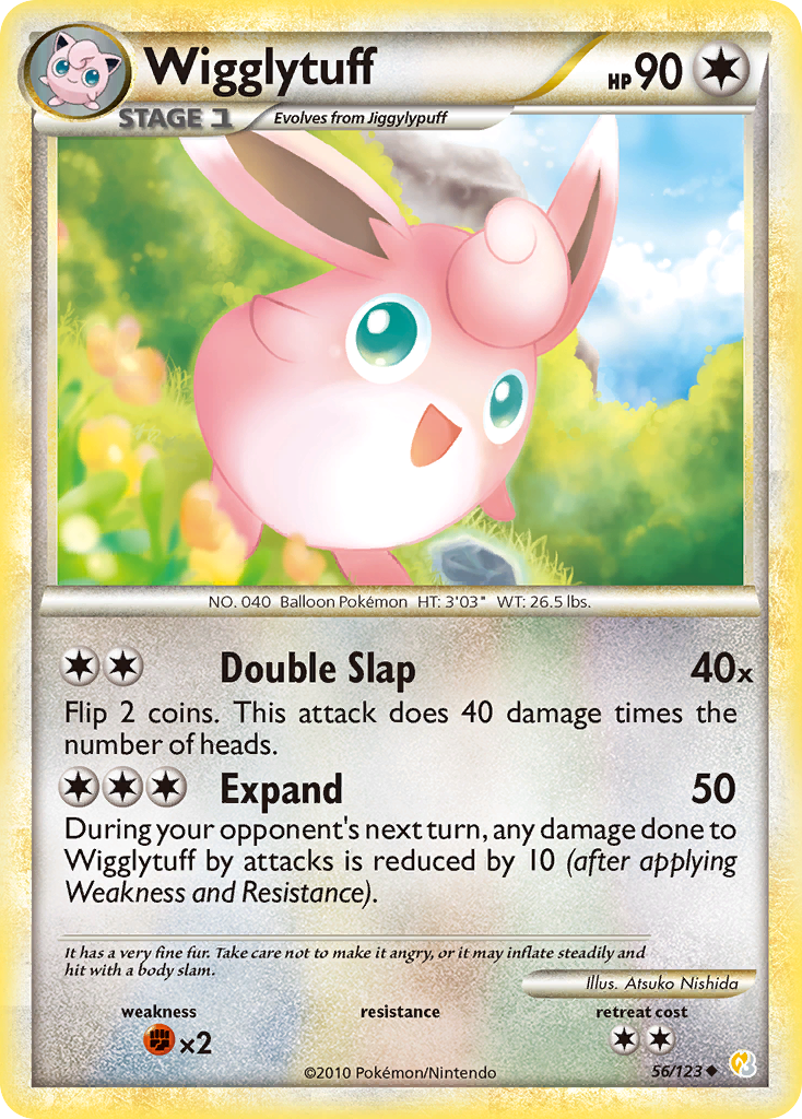 Wigglytuff (56/123) [HeartGold & SoulSilver: Base Set] | Exor Games Truro