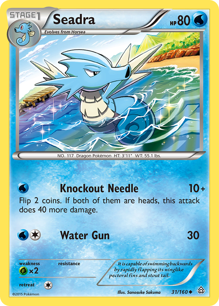 Seadra (31/160) [XY: Primal Clash] | Exor Games Truro