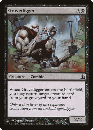 Gravedigger [Commander 2011] | Exor Games Truro