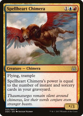 Spellheart Chimera [Duel Decks: Mind vs. Might] | Exor Games Truro