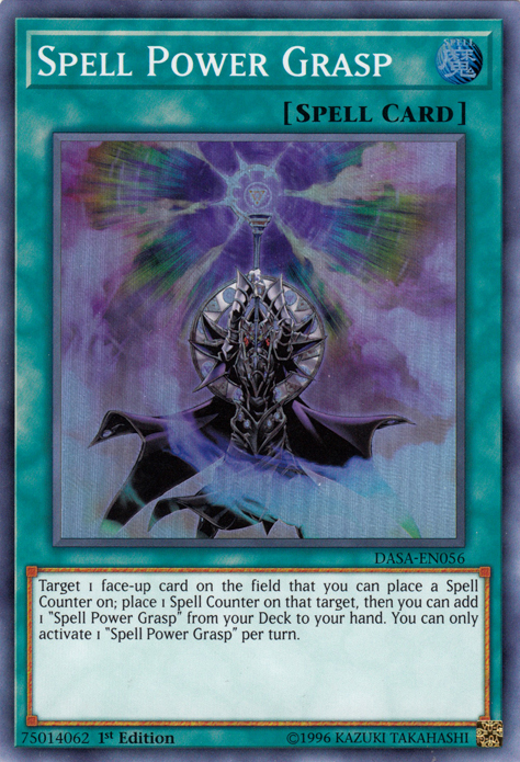 Spell Power Grasp [DASA-EN056] Super Rare | Exor Games Truro