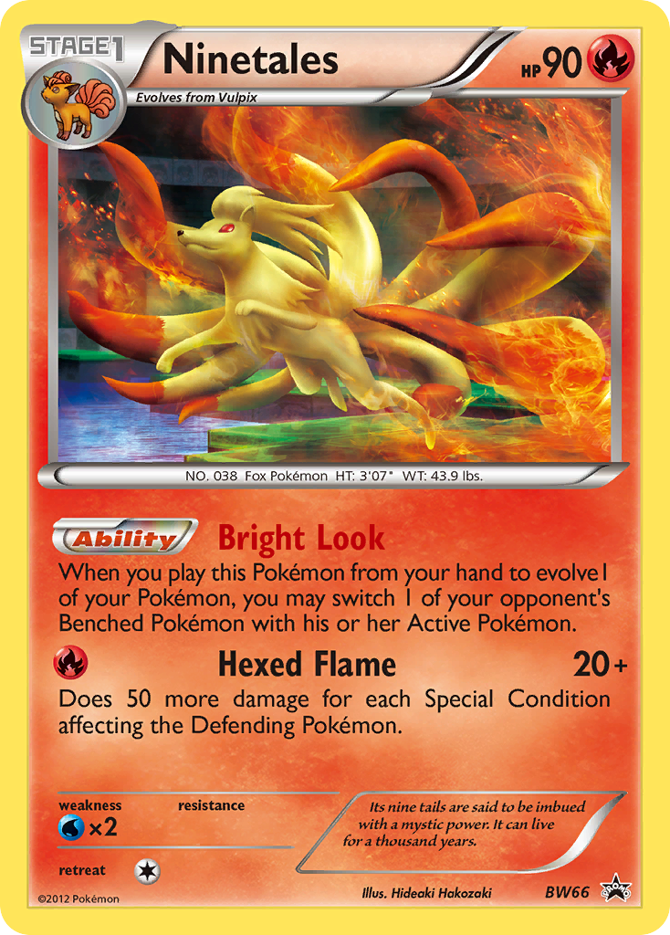 Ninetales (BW66) [Black & White: Black Star Promos] | Exor Games Truro