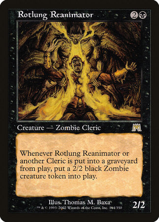 Rotlung Reanimator [Onslaught] | Exor Games Truro