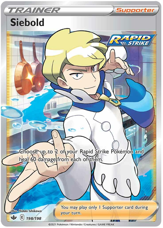 Siebold (198/198) [Sword & Shield: Chilling Reign] | Exor Games Truro