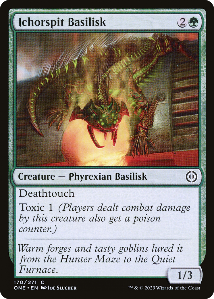 Ichorspit Basilisk [Phyrexia: All Will Be One] | Exor Games Truro