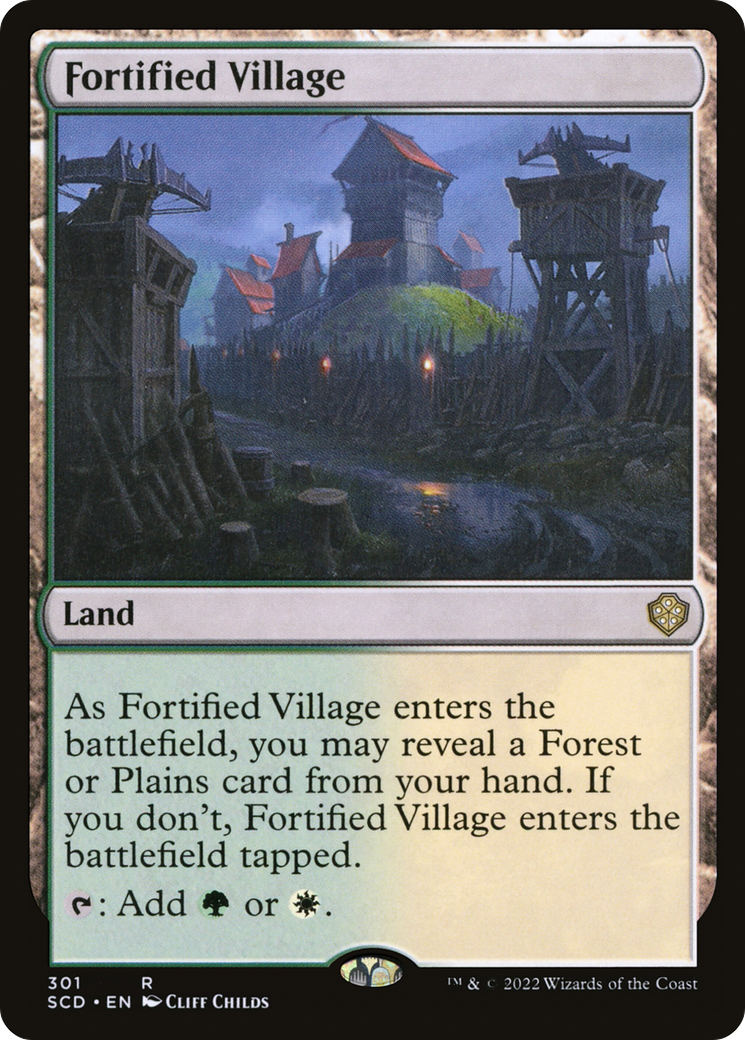 Fortified Village [Starter Commander Decks] | Exor Games Truro