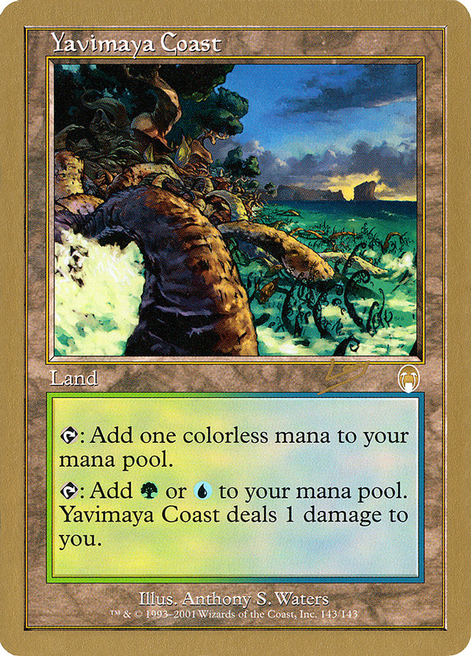 Yavimaya Coast (Raphael Levy) [World Championship Decks 2002] | Exor Games Truro