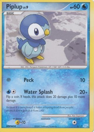 Piplup (5/12) [Diamond & Pearl: Trainer Kit - Manaphy] | Exor Games Truro