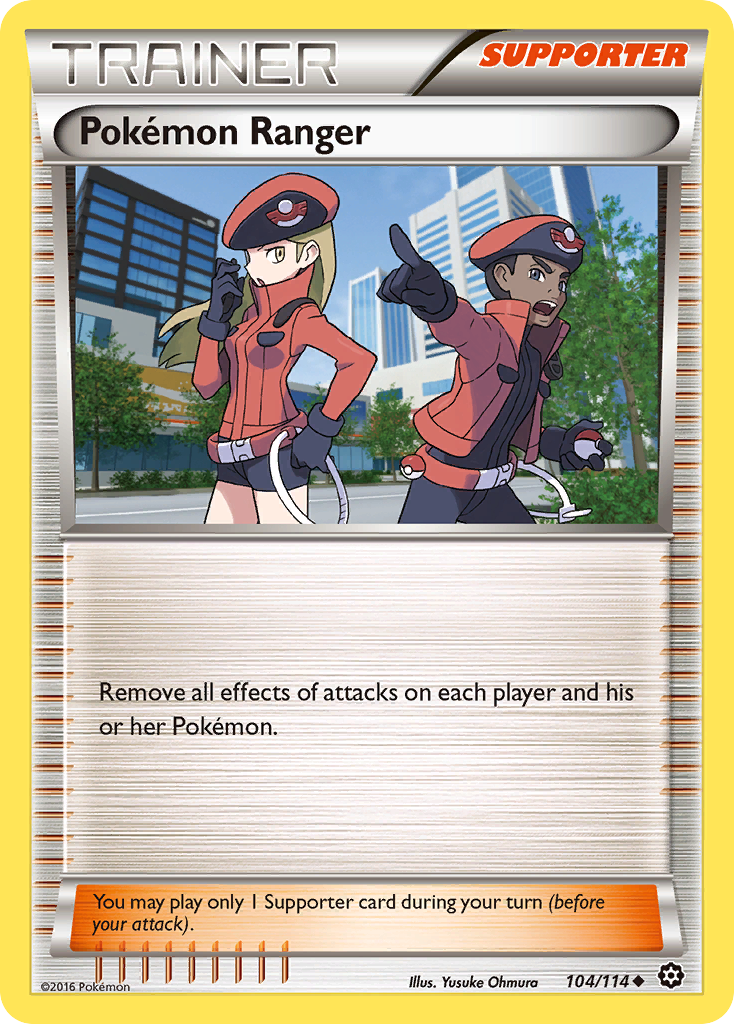 Pokemon Ranger (104/114) [XY: Steam Siege] | Exor Games Truro