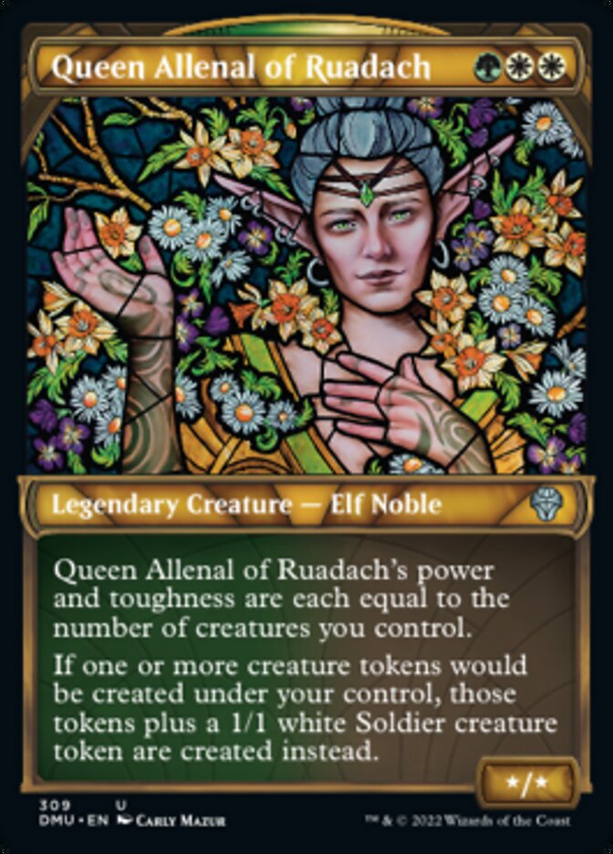 Queen Allenal of Ruadach (Showcase) [Dominaria United] | Exor Games Truro