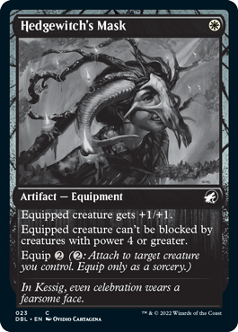 Hedgewitch's Mask [Innistrad: Double Feature] | Exor Games Truro