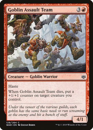 Goblin Assault Team [War of the Spark] | Exor Games Truro