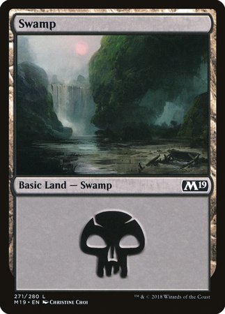 Swamp (271) [Core Set 2019] | Exor Games Truro