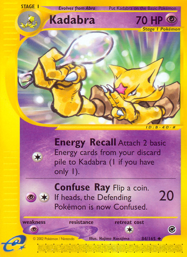 Kadabra (84/165) [Expedition: Base Set] | Exor Games Truro