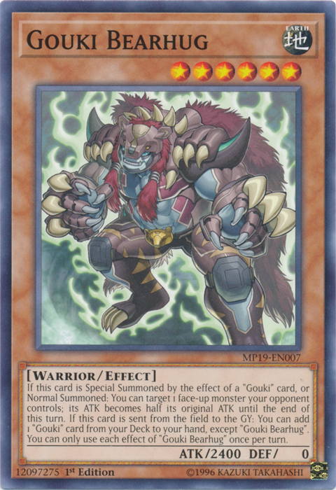 Gouki Bearhug [MP19-EN007] Common | Exor Games Truro