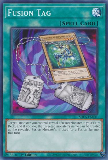 Fusion Tag [SDCS-EN031] Common | Exor Games Truro