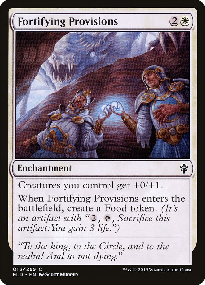 Fortifying Provisions [Throne of Eldraine] | Exor Games Truro