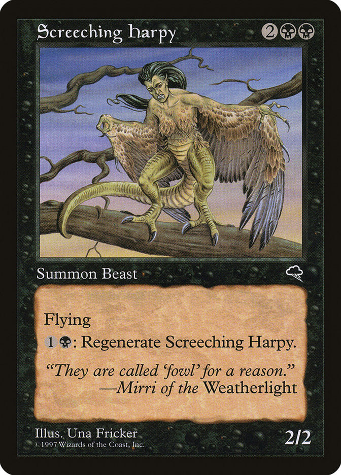 Screeching Harpy [Tempest] | Exor Games Truro