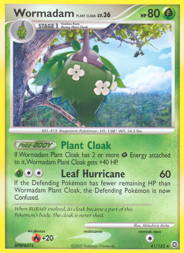 Wormadam Plant Cloak (41/132) [Diamond & Pearl: Secret Wonders] | Exor Games Truro