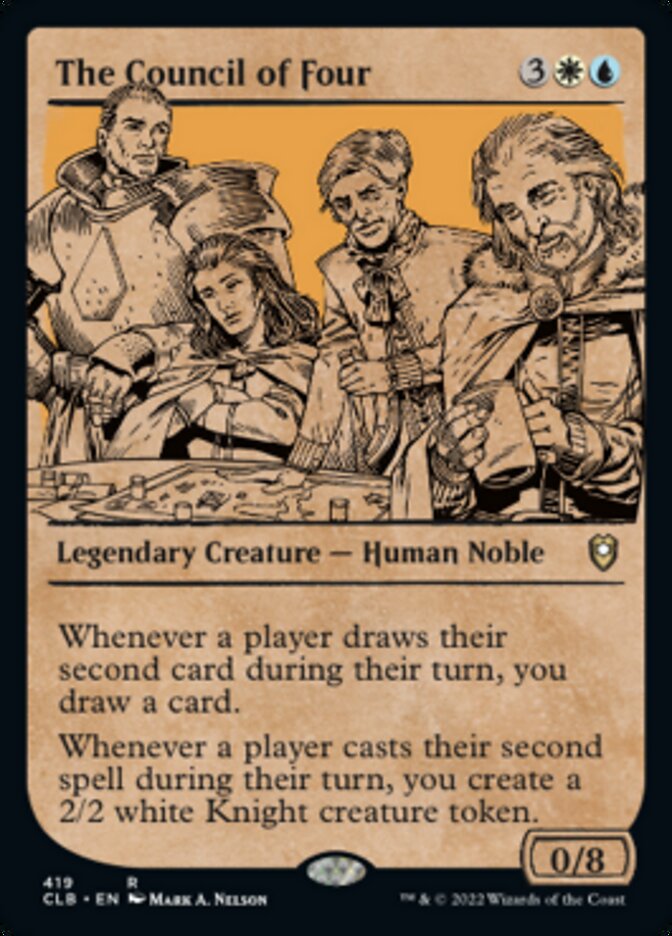 The Council of Four (Showcase) [Commander Legends: Battle for Baldur's Gate] | Exor Games Truro